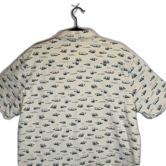 L.L. Bean Organic Cotton Sailboat Shirt Size Large - Picture 8 of 13